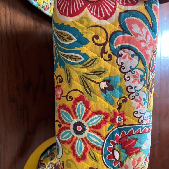 Vera Bradley Provencal Yellow Floral Paisley Backpack - Picture 3 of 10
